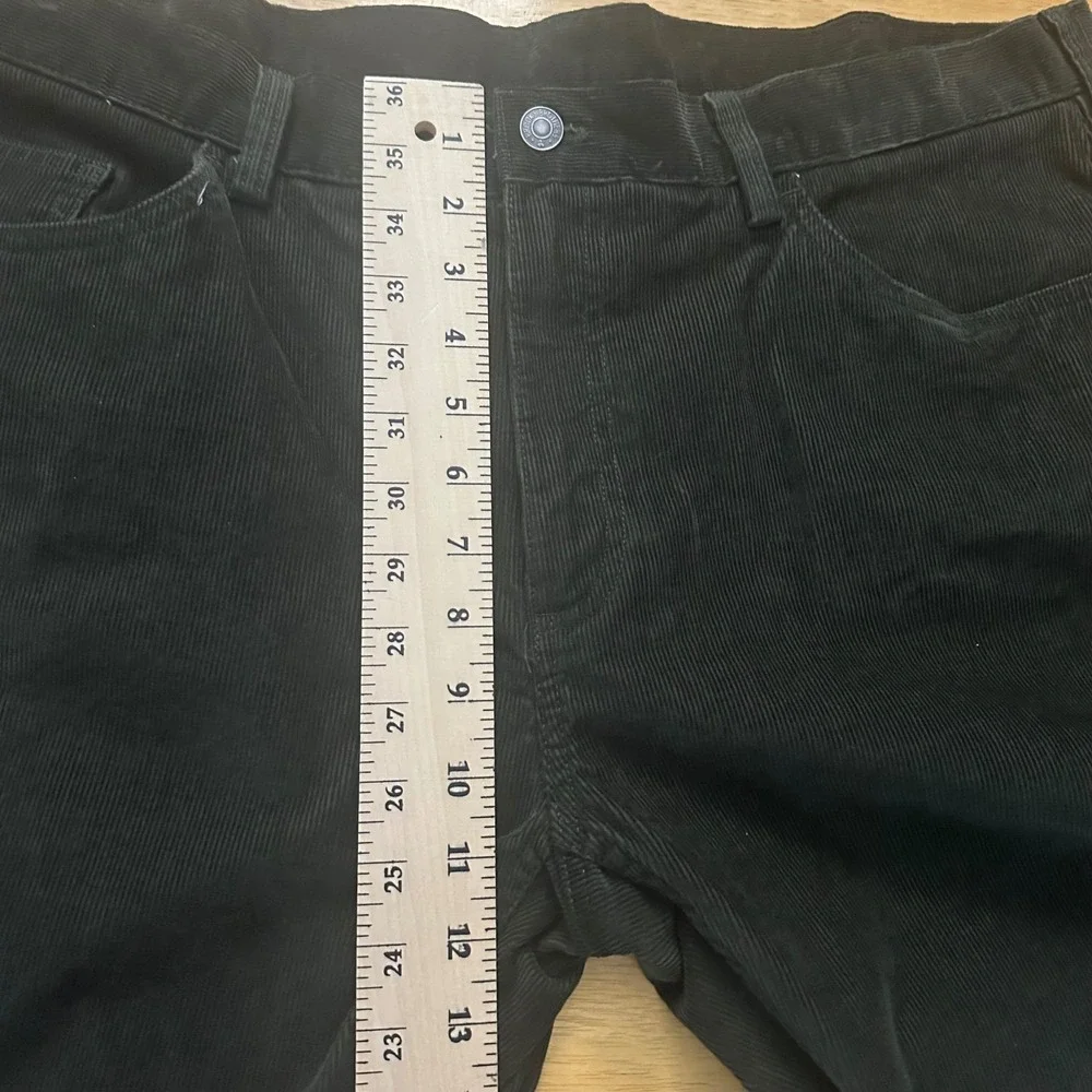 Brooks Brothers Mens Corduroy Pants Khaki‎ Green Straight Fit W40 L30 Preppy